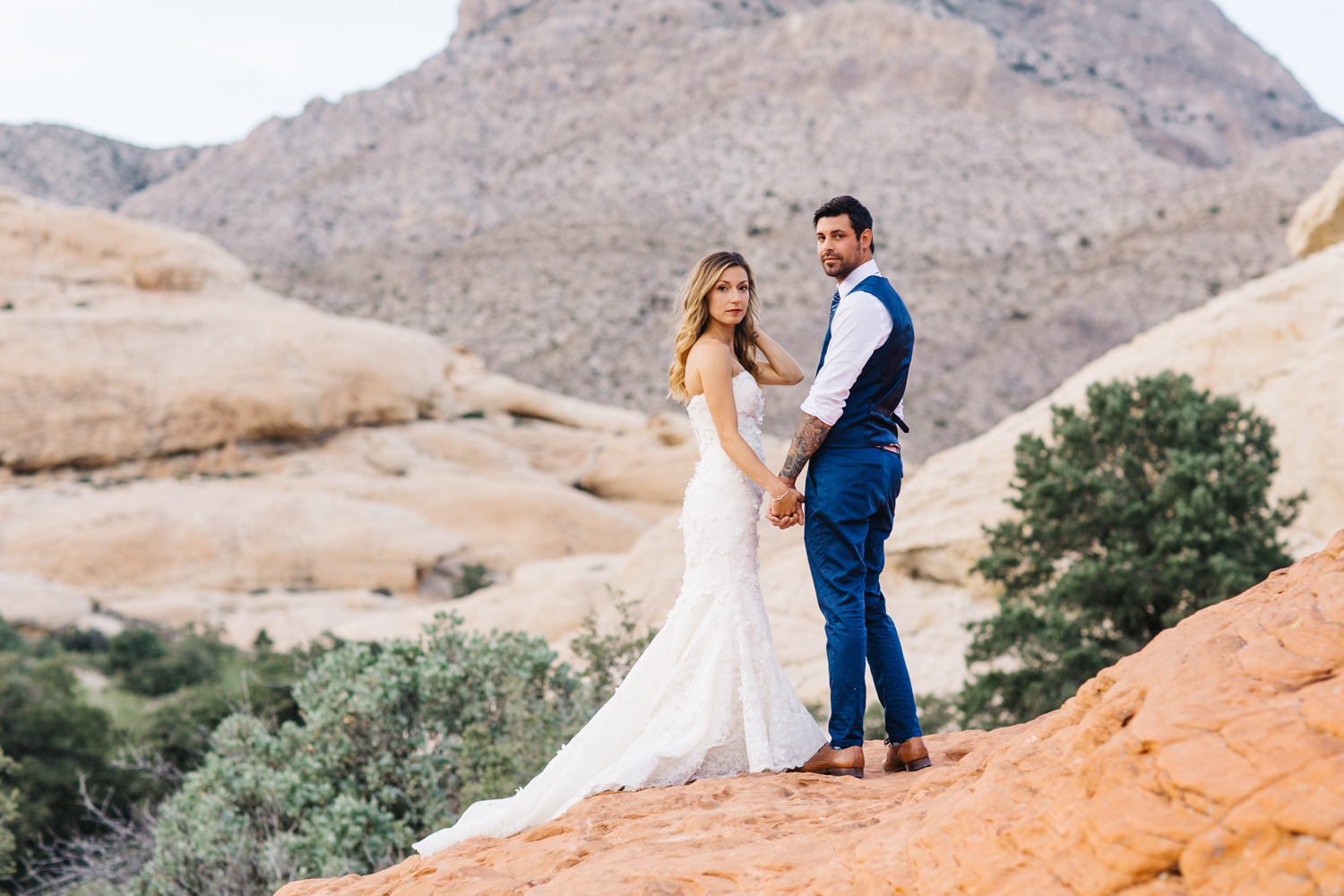 Las Vegas Wedding | Nashville Wedding Photographer Laura K. Allen | Red Rock Canyon